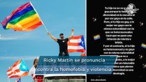 Tu hijo no se va a volver gay por ver homosexuales en la calle: Ricky Martin