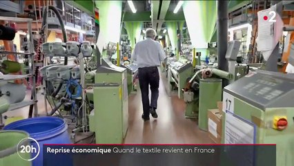 Économie : le renouveau de la production française de textile