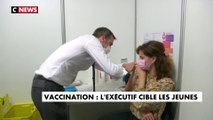 Vaccination : l'exécutif cible les jeunes