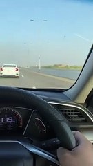 Civic X trio race at ring road, Lahore ( 480 X 270 )