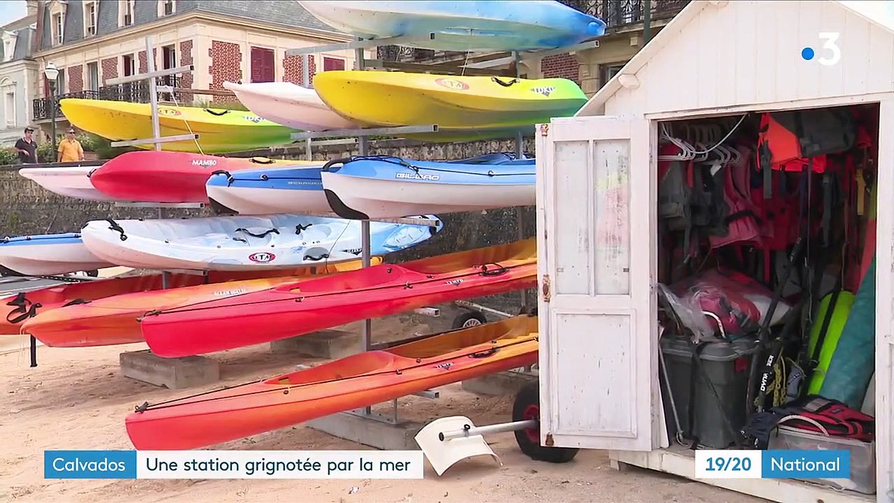 Climat : les plages du Calvados gagnées par la mer