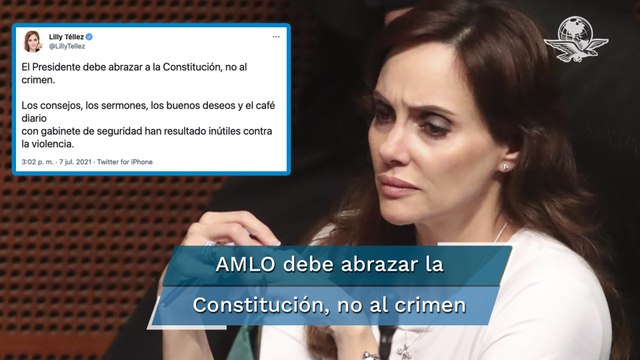 Esta es la iniciativa de Lilly Téllez para que narcotraficantes sean considerados terroristas