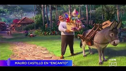 Mauro Castillo prestó su voz a uno de los protagonistas de Encanto