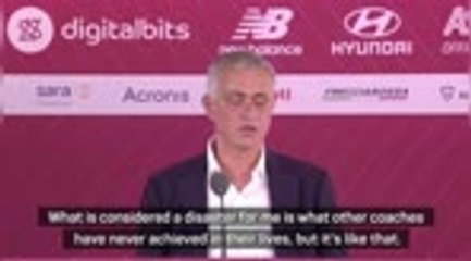 Download Video: Other coaches can only dream of my so-called 'disasters' - Mourinho