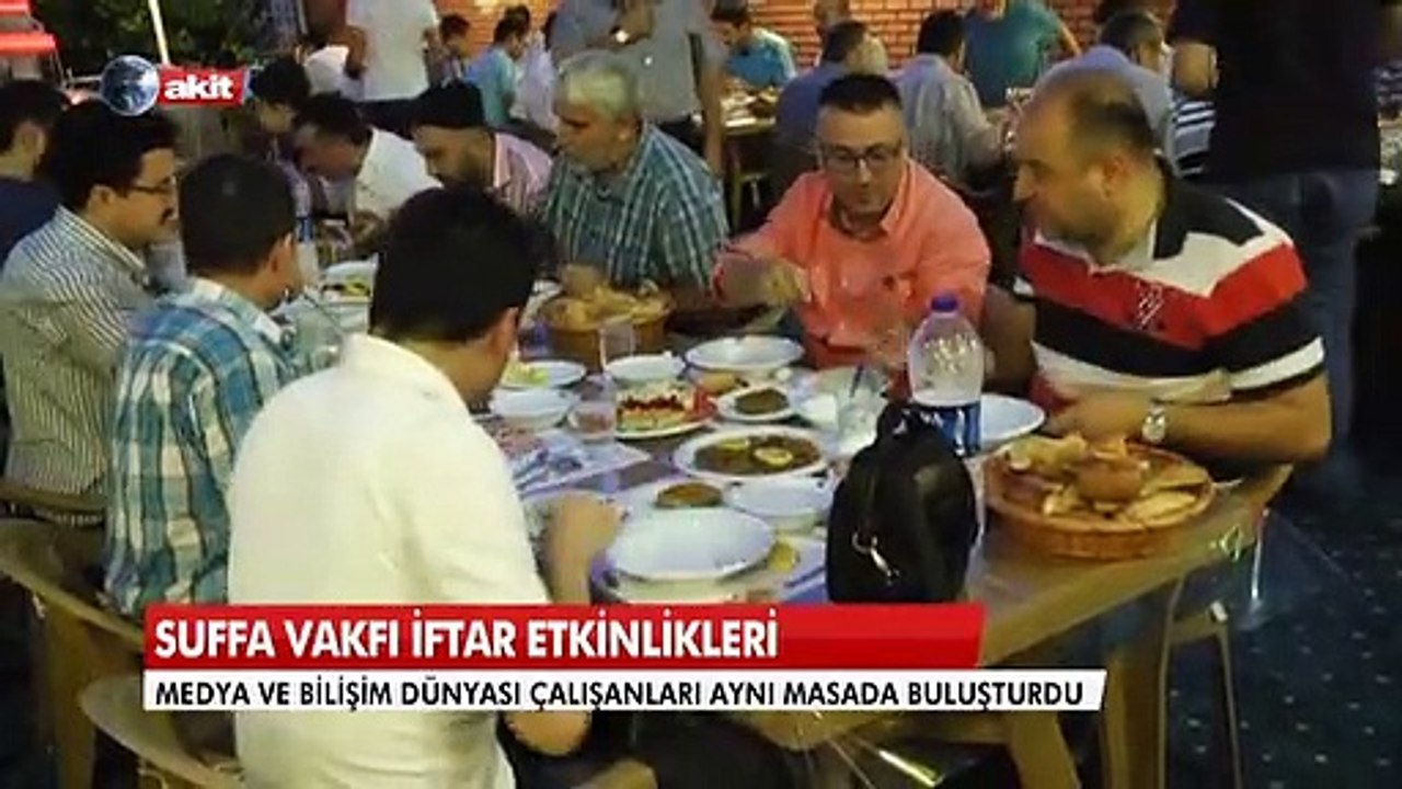 Suffa Vakfı, medya ve bilişim çalışanlarını iftarda buluşturdu
