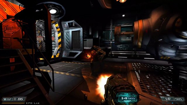 Doom 3 BFG Edition, Playthrough, Level Alpha Labs Sector 2