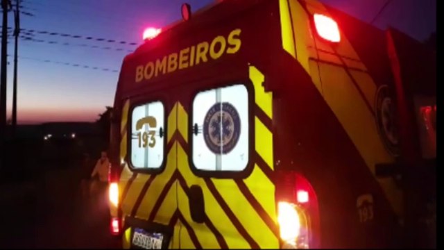 Motociclista fica ferido em acidente de trânsito na na Avenida Cardeal