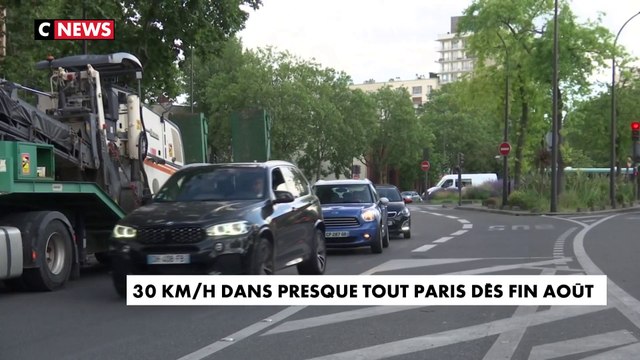 La mairie de Paris annonce la généralisation de la limitation à 30km/h sur la plupart des axes