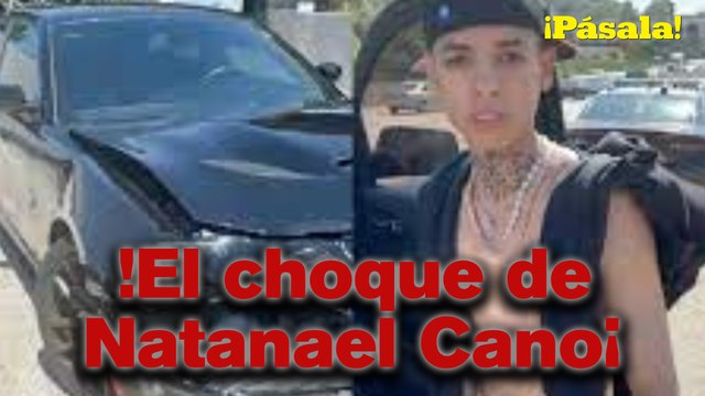 Natanael Cano revienta su carro y muestra sus ‘músculos’