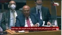 وزير الخارجية سامح شكري بكل حزم: أي اتفاق بشأن سد النهضة يجب أن يضمن عدم تعرض أمن مصر المائي للخطر