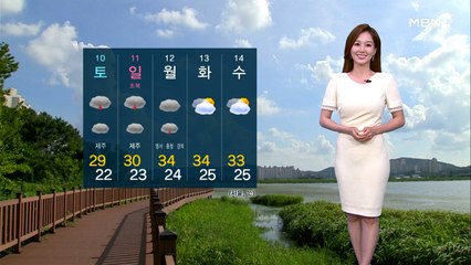 모레까지 강하고 요란한 소나기…폭염도 기승