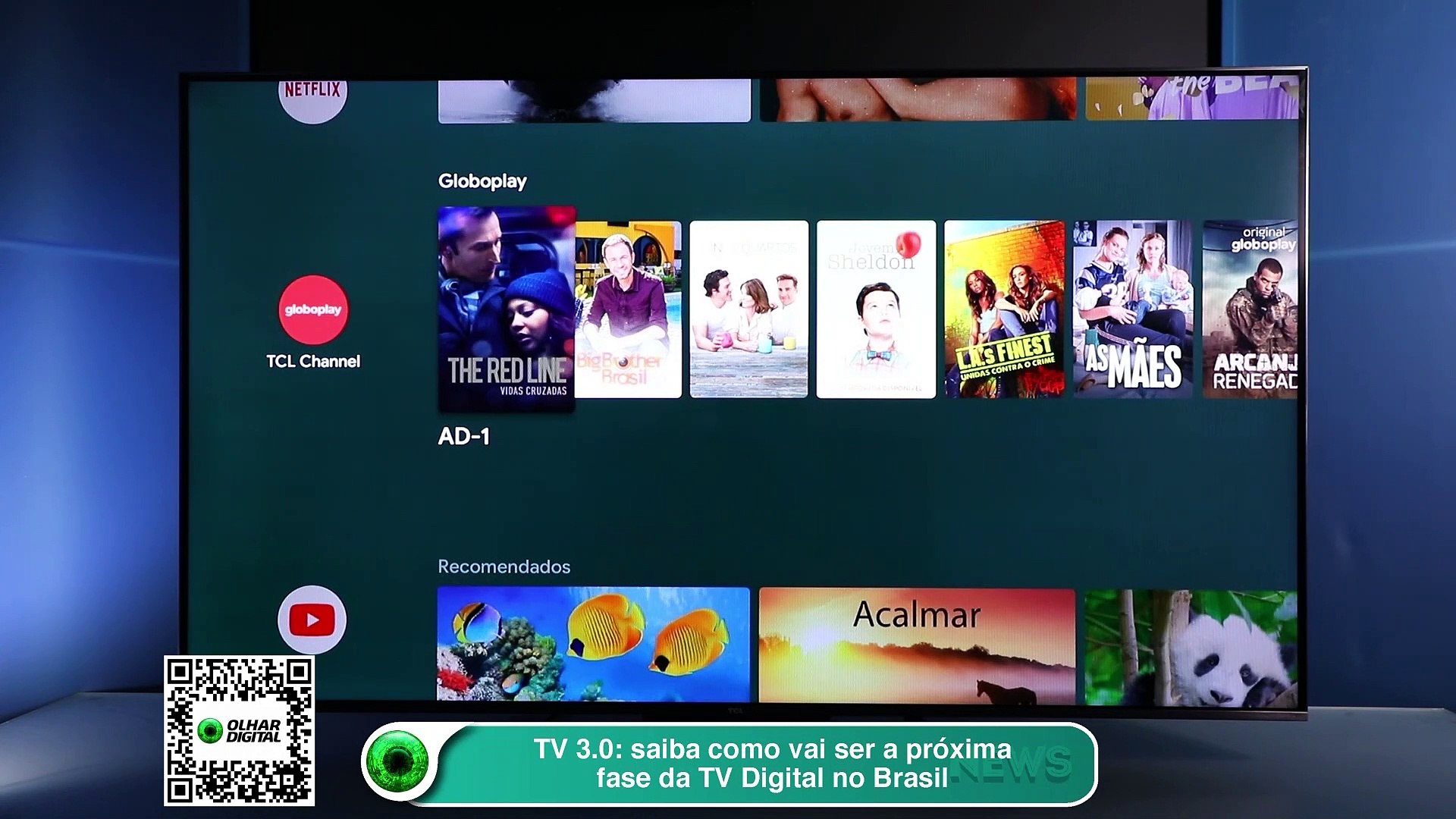 TV 3.0: saiba como vai ser a próxima fase da TV Digital no Brasil - Vídeo  Dailymotion