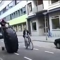 Böyle bir bisiklet daha önce görmediniz