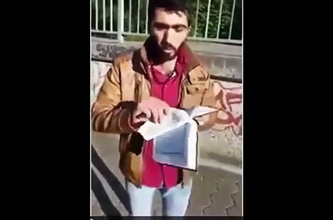 YPG‘lilerden Kur‘an‘a hakaret!