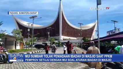 Alasan Pemprov dan MUI Sumatera Barat Tolak Aturan Larangan ke Rumah Ibadah Selama PPKM Mikro
