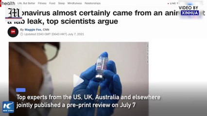 No evidence that COVID-19 has lab origin