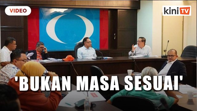 Bukan masa sesuai adakan pilihan raya - PH