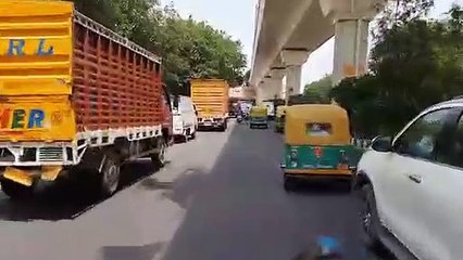 Delhi road traveling part -1