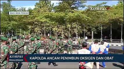 Kapolda Ancam Penimbun Oksigen dan Obat