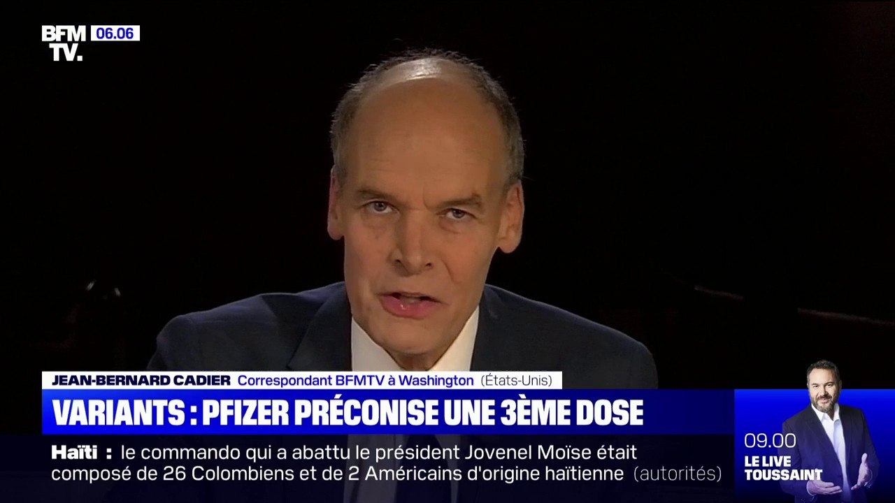 Variants: Pfizer préconise une troisième dose
