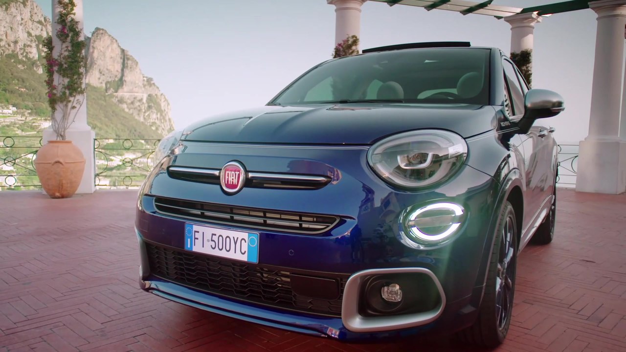 The new Fiat 500X Yachting Design Preview
