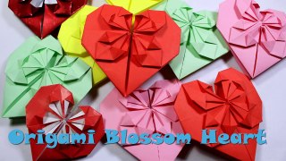 Origami Blossom Heart Tutorial