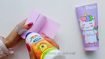 How To Make A Paper Pencil Box | Paper Pencil Box /Easy Origami Box Tutorial / Origami/School Craft