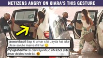 Kiara Advani Brutally Trolled After An Old Man Opens Car Door For Her As She Visits Sidharth Malhotra