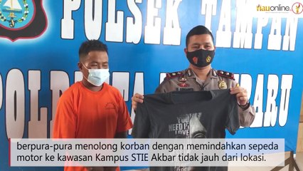 PURA-PURA MENOLONG KORBAN LAKA LANTAS !! EKI MALAH GONDOL MOTOL KORBAN !!