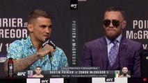 Aggressive McGregor throws insults at Poirier ahead of UFC 264  MMA  Las Vegas