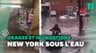 Avant la tempête Elsa, déjà des inondations à New York