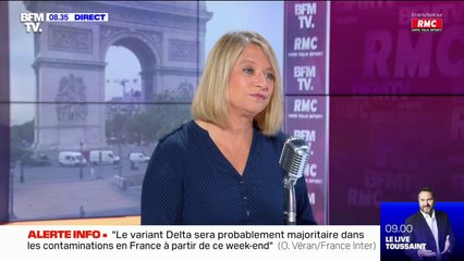 Karine Lacombe: "Cette quatrième vague est quasi certaine" et "va probablement arriver au mois d'août"