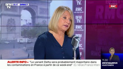 Karine Lacombe: "Sur la vaccination obligatoire des soignants, on a eu un consensus qui est arrivé un peu tard"