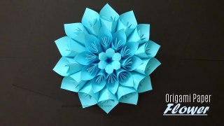 Origami Paper Flower Tutorial, Giant Paper Flower, 100Th Video 