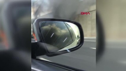 BURSA TIR'IN MISIR YÜKLÜ DORSESİ YANDI