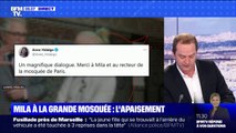 Mila à la Grande Mosquée de Paris: les internautes saluent sa rencontre avec le recteur de la mosquée