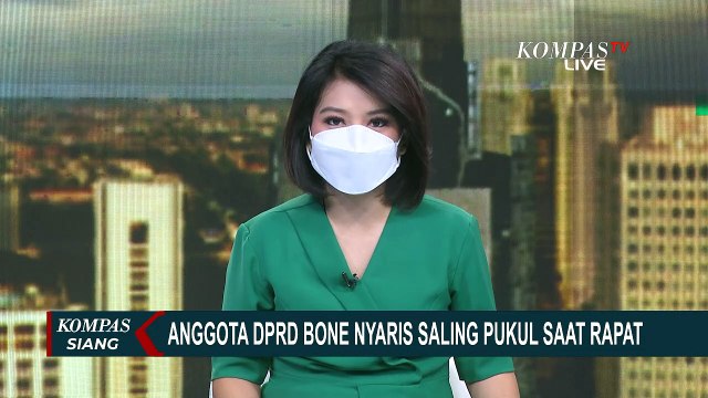 Ribut Saat Rapat, Dua Anggota DPRD Kabupaten Bone Nyaris Saling Pukul
