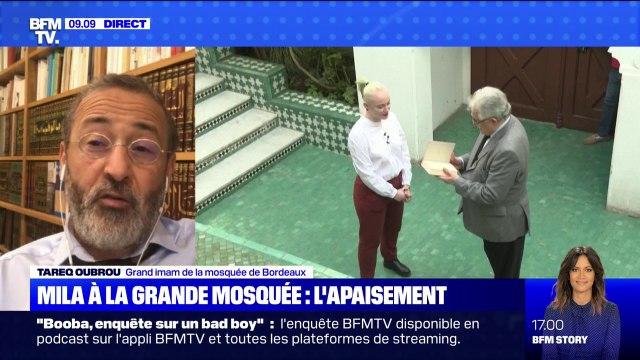 Le grand imam de la mosquée de Bordeaux salue la rencontre entre Mila et le recteur de la Grande Mosquée de Paris