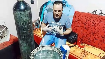 ممرض بالمنوفية يبتكر غسالة لأرجل مرضى القدم السكري