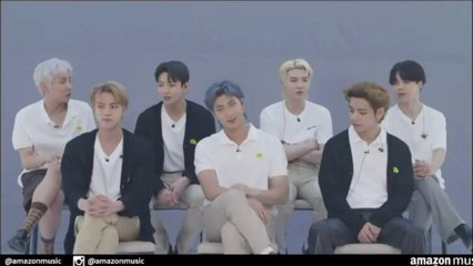 [ENG SUB] BTS AMAZON MUSIC INTERVIEW [PART 1]