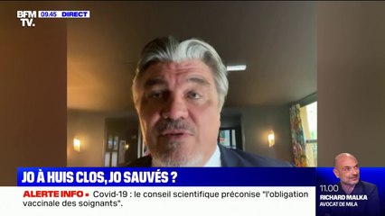 David Douillet estime qu'il est "très important" que les JO aient lieu, même sans public