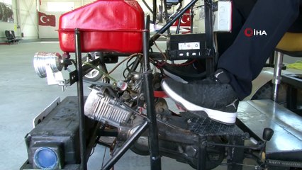 Liseli genç, pandemi döneminde hurda parçaları toplayıp üç ayrı araç yaptı