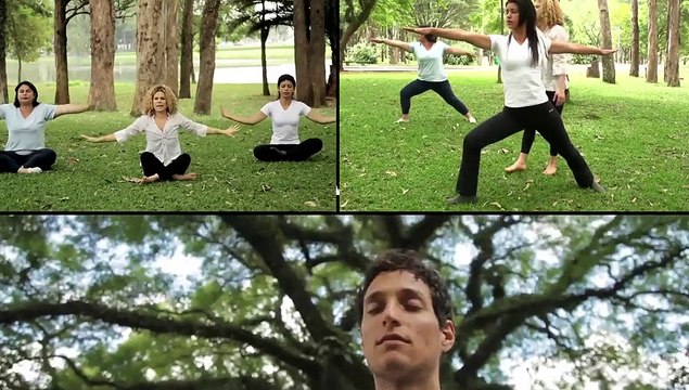 Aula de yoga integral: exercícios avançados