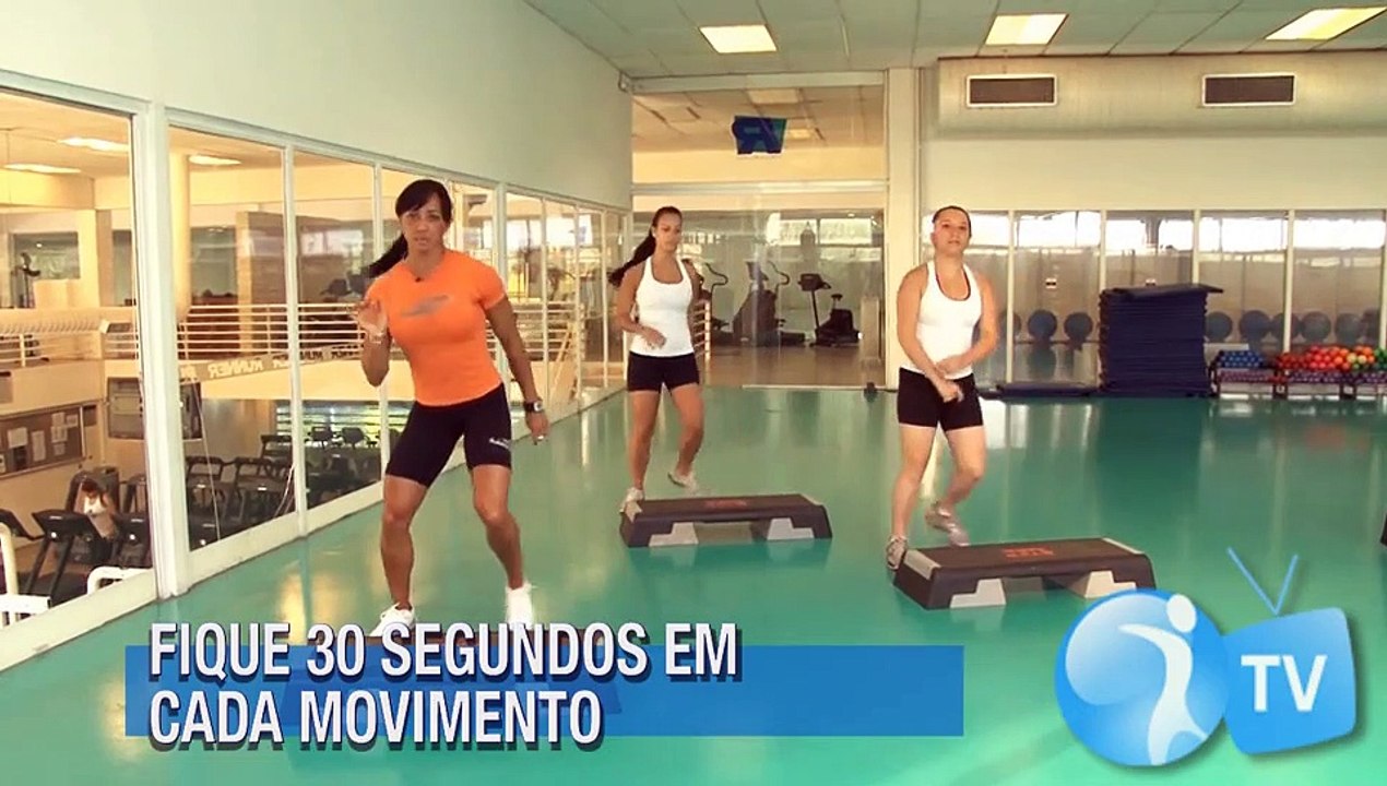 Aula de Step - Alongamento