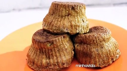 Bolinho de chocolate funcional: prático e saudável