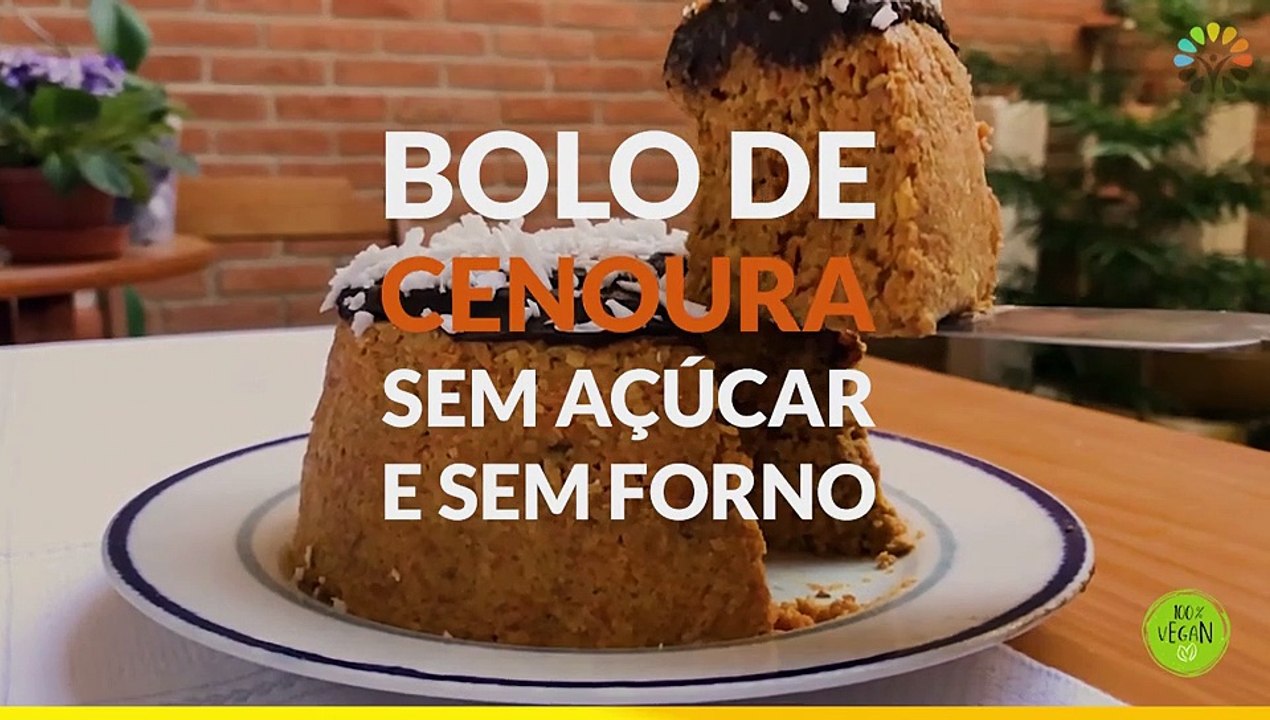 Bolo de cenoura de caneca: faça esta receita saudável e prática no micro-ondas