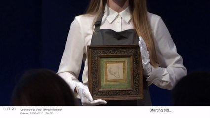 Λεονάρντο ντα Βίντσι: 10 εκατομμύρια ευρώ για το σχέδιο "Κεφάλι Αρκούδας"