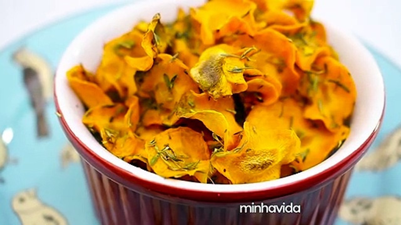 Chips de cenoura | RECEITA 1 MINUTO