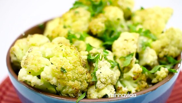 Couve-flor assada light: receita saborosa e prática