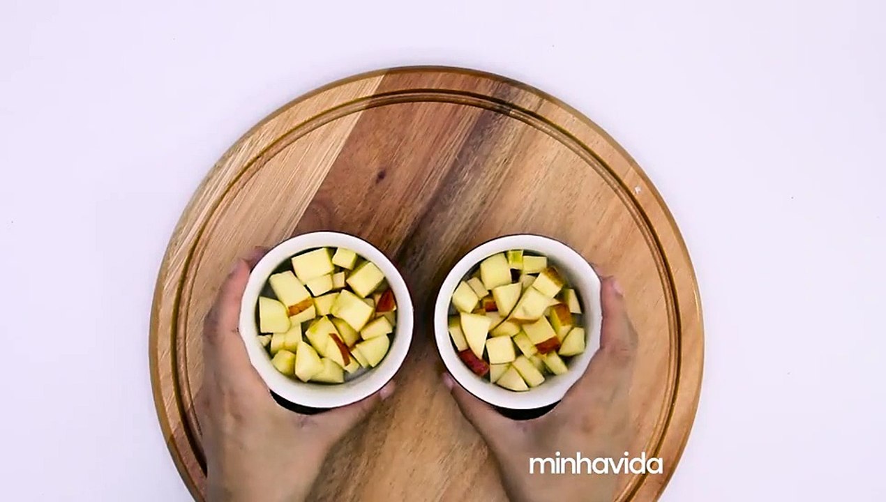 Crumble de maçã light: aprenda receita fácil e saudável
